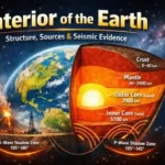Interior of the earth